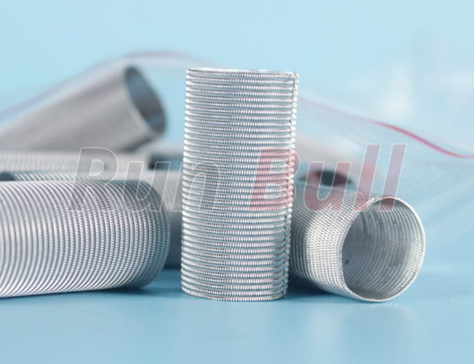 Filter mesh tubes